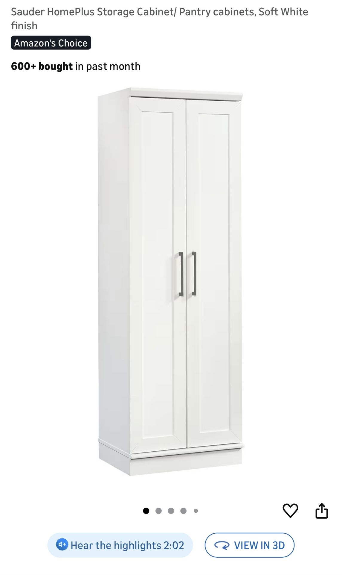 Brand New In Box Stand Alone Pantry 