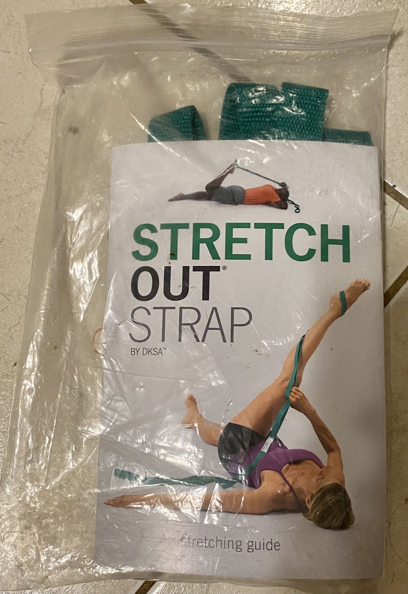 The Original Stretch Out Strap with Exercise Book by OPTP – Top Choice of  Physical Therapists & Athletic Trainers 