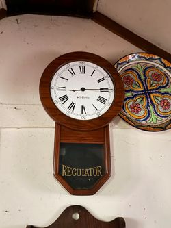 Vintage Regulator Wall Clock