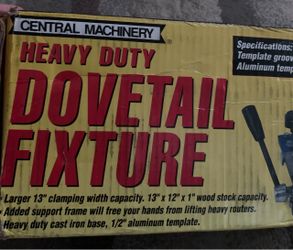 Heavy Duty Dovetail Fixture Jig