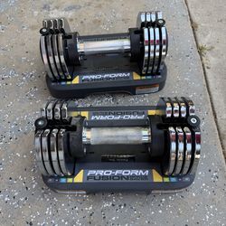 Dumbbells Pro Fusion 50 Pounds