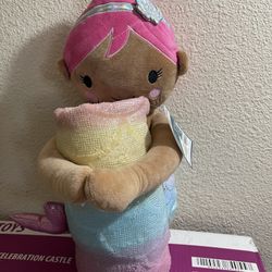 Mermaid Plush And Throw 