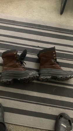 Kamik Nation Plus Insulated Waterproof Pac Winter Boots for Men - Dark Brown