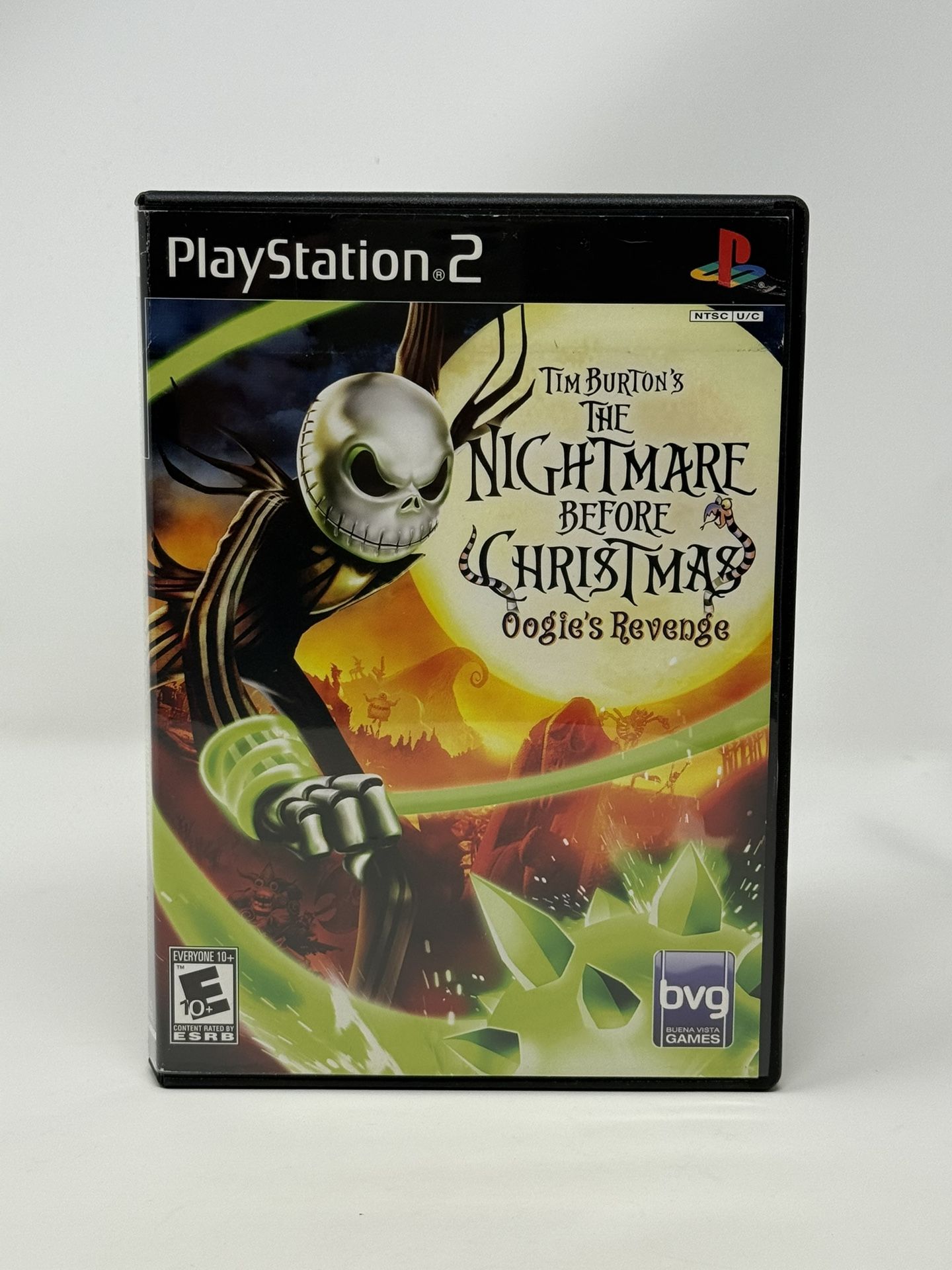 The Nightmare Before Christmas (No Scratches) PS2 PlayStation 2