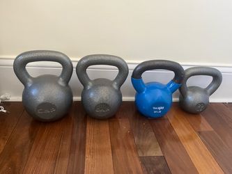 Kettlebell Set - 50/40/30/20 Lbs