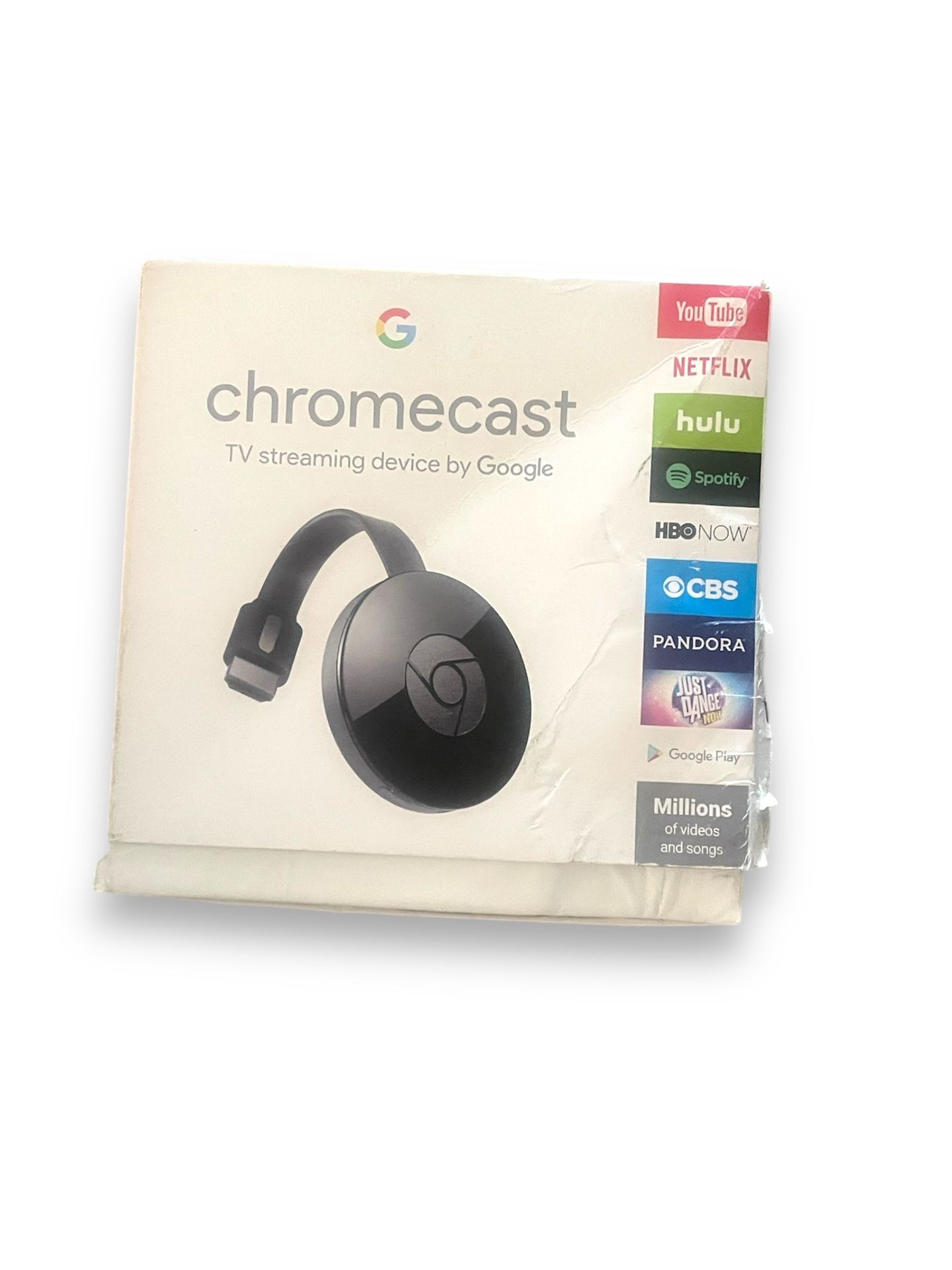 Google Chromecast (2nd Generation) HD Media Streamer - Black