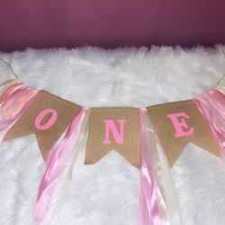 1st Birthday High Chair Tutu