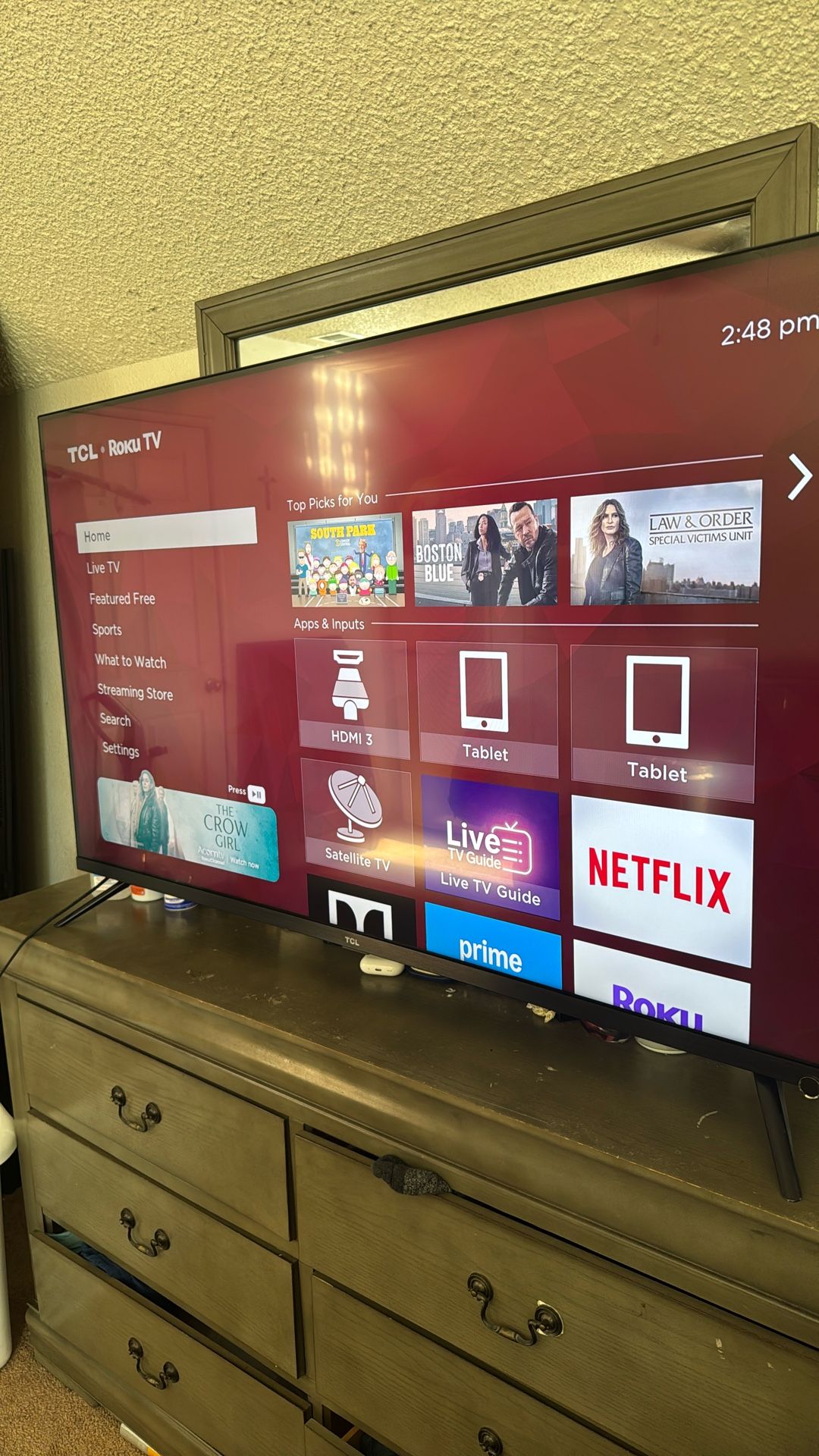 TCL Roku TV 55 inch smart