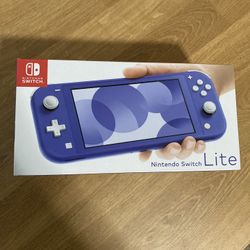 New Nintendo Switch Lite (Blue color)