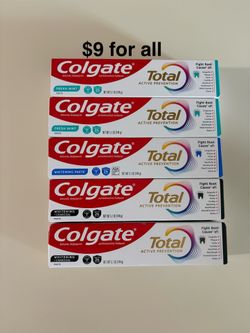 Colgate toothpaste