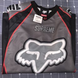 Supreme Fox Racing DMX Jersey Black Size Small
