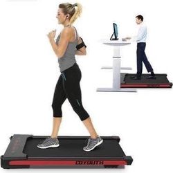 New Go Youth 2 in 1 Under Desk Treadmill,Red