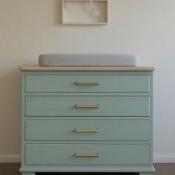 Modern Dresser, Modern infant Changing Table, Modern Oversized Nightstand