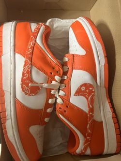 Orange Nike Dunks 