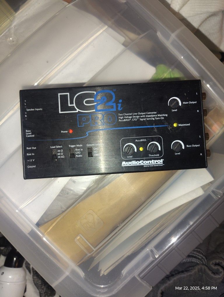 LG2i Control Speaker 2 Channel Converter