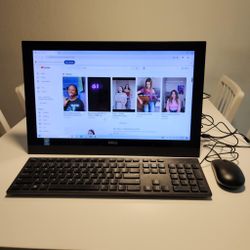 Dell Inspiron 19.5 inch All-in-One Computer, touchscreen  Intel Pentium N3530 4GB RAM 120GB SDD Windows 10 pro. Microsoft office installed. Nothing wr