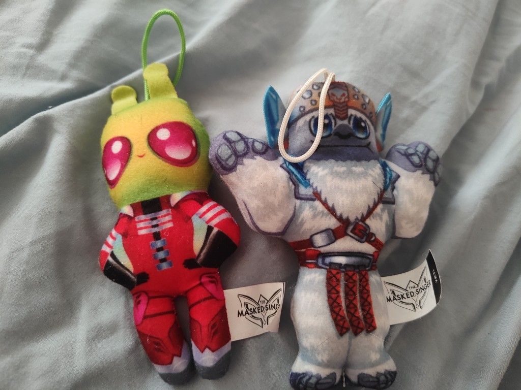 Yeti And Alien Plushie