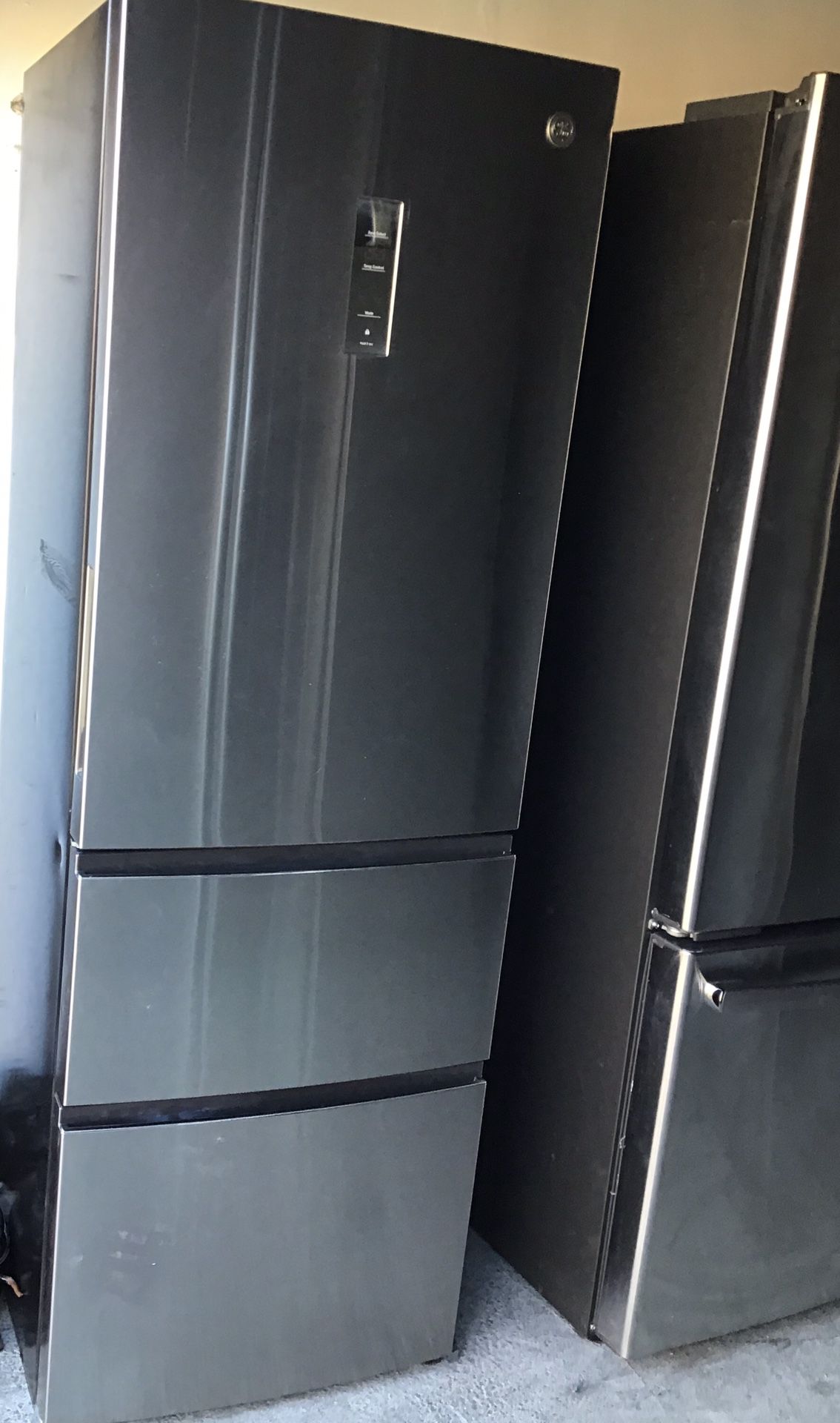 GE Bottom Freezer Refrigerator semi new