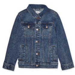 Boys Blue  Medium Wash Denim Jean Jacket 