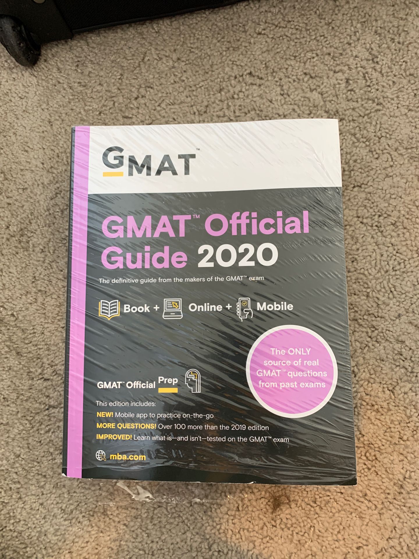 GMAT official guide study books