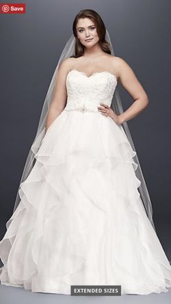 👰🏽Lace and Organza Ball Gown Wedding Dress 👰🏽