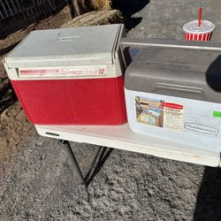 2 Personal Coolers 