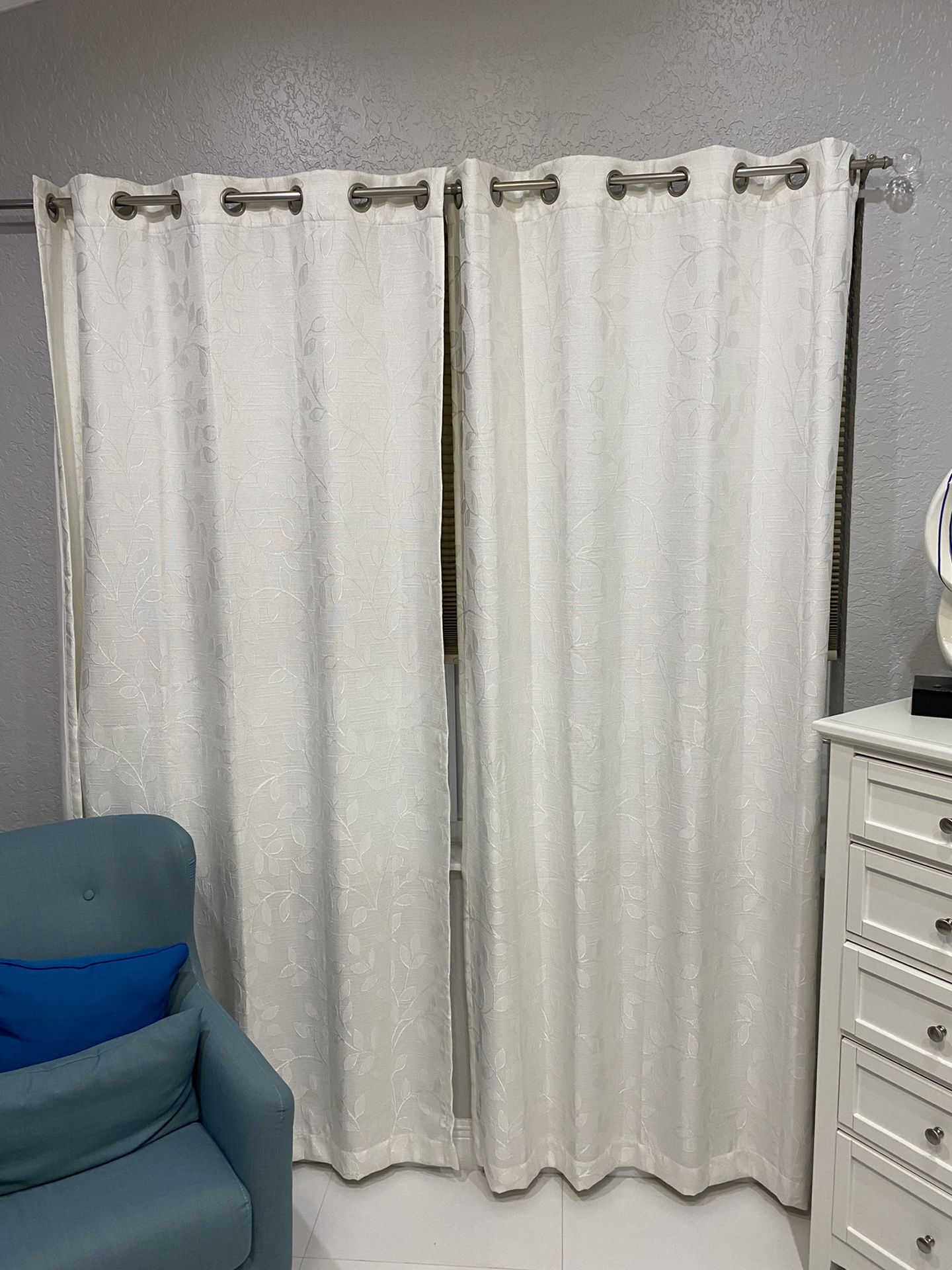Window Or Door Curtains with Rod