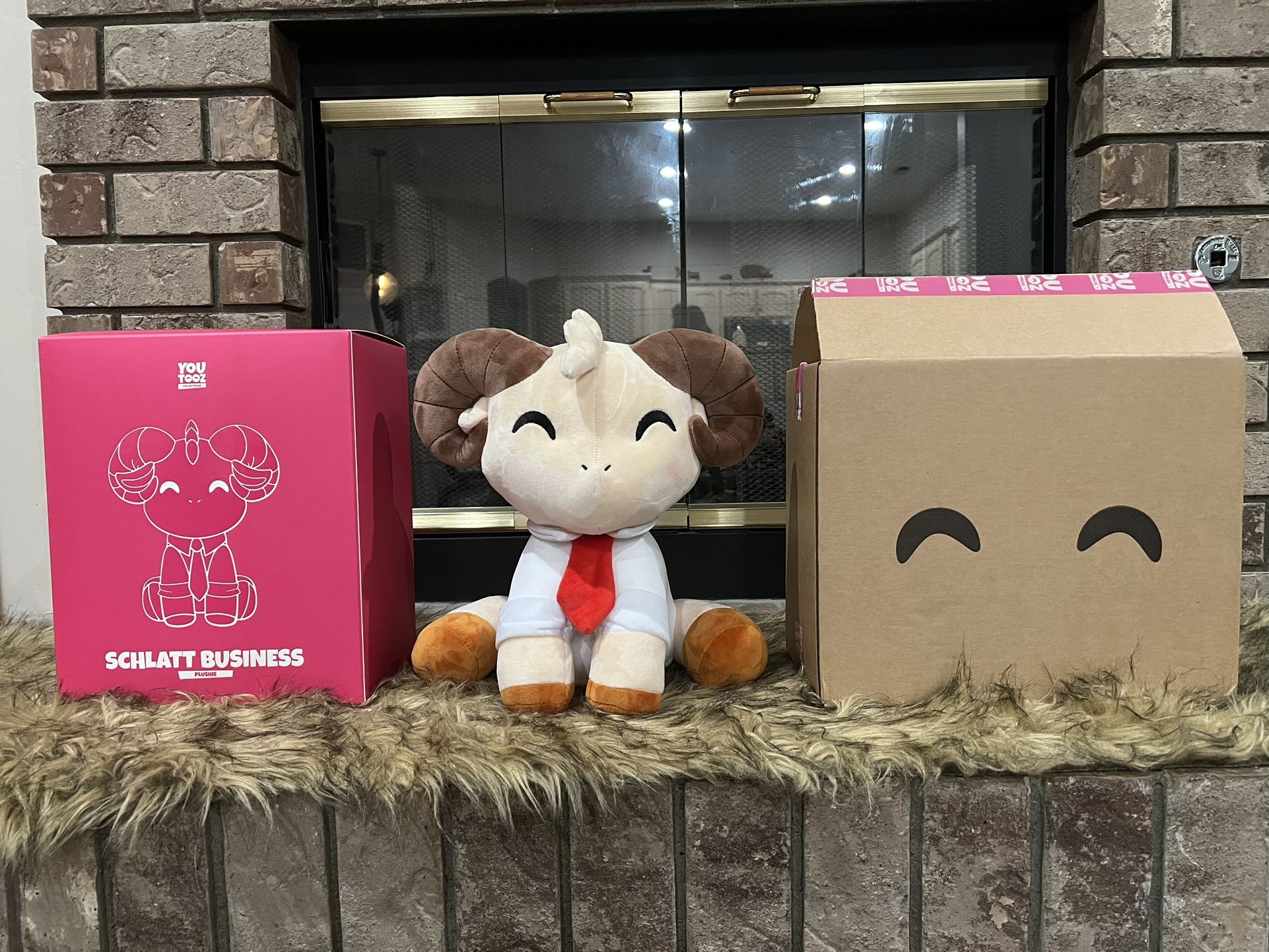 Brand New Jschlatt Business Ram Plushy Plush Collectible