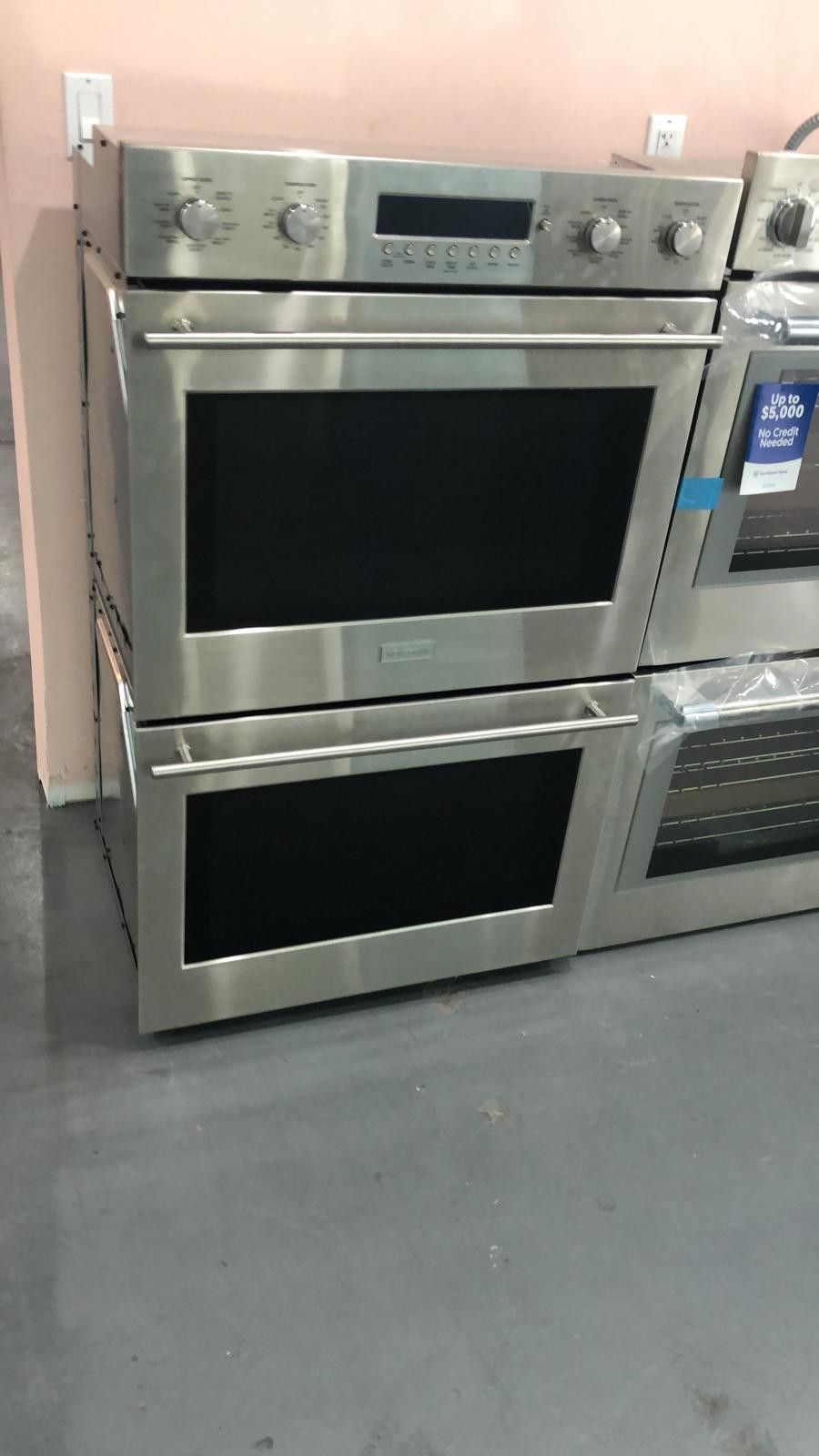 (55) New 30" Stainless Steel Double Wallpaper Oven 🔥 EzFinancing 39$ Down - No Credit Needed!