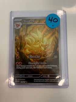 Pokemon Ninetales Obsidian Flames