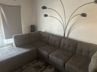 Gray Sectional Couch