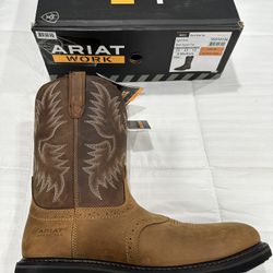 Red Wing Marshall MEN'S 11-INCH WATERPROOF LEATHER SAFETY TOE PULL-ON BOOT.Size 13 Only/Solo Del 13  Pick Up Only/ Solo Recojer.