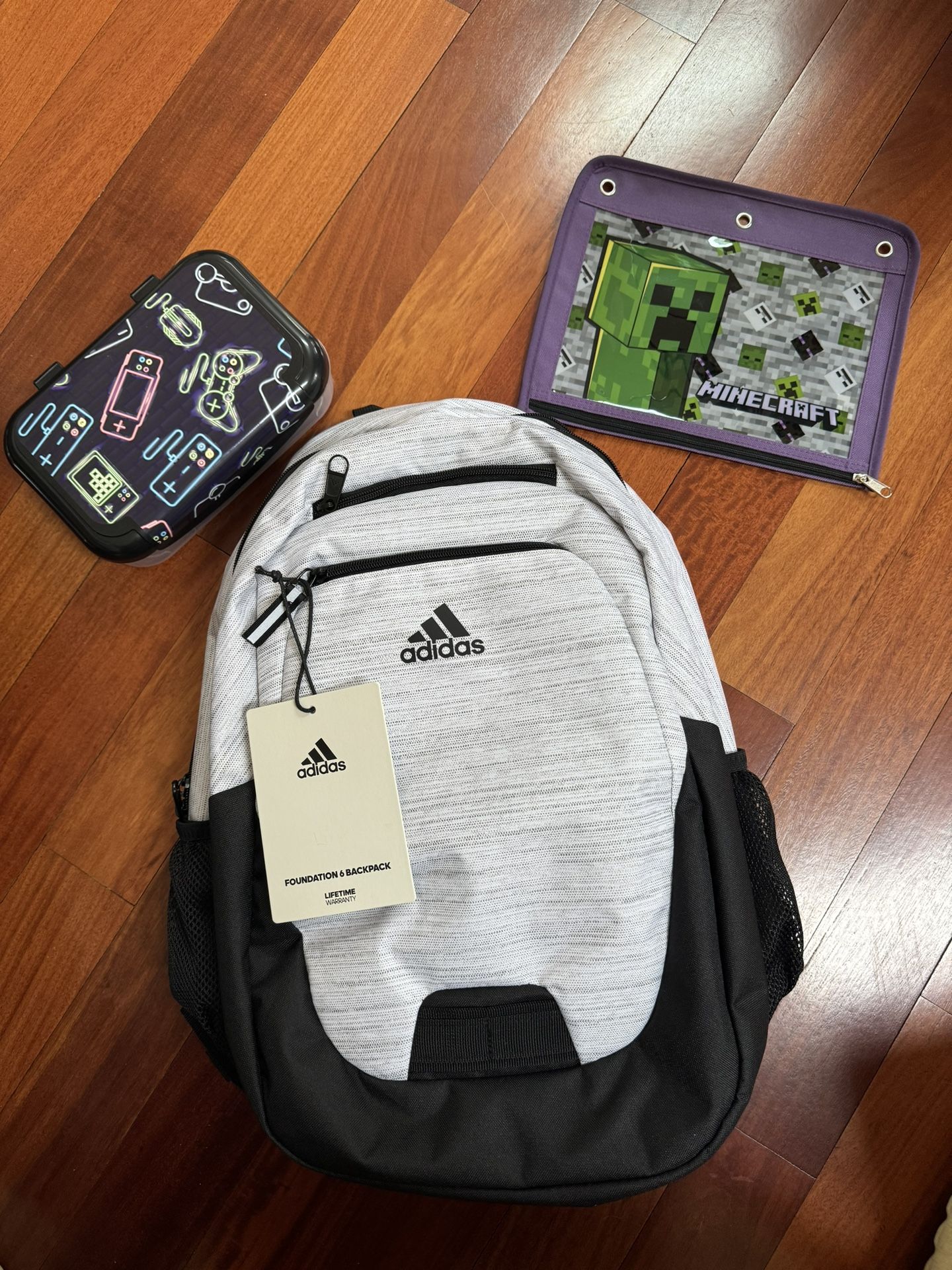 Adidas Backpack Brand New W/Tags, 2 Supply Carriers!