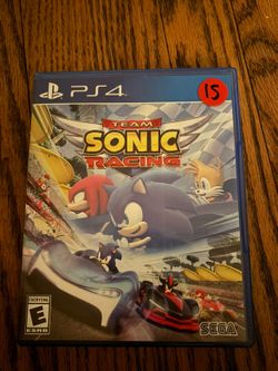 Team Sonic Racing PS4 Game