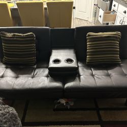 Leather Futon For Sale 