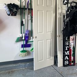 Six Panel Molded Textured Interior Slab Door