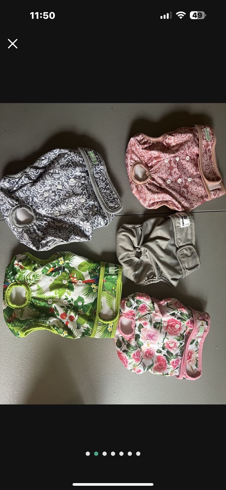 Dog Or Cat Reusable Diapers