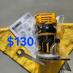 $130 New Dewalt Compact Router (Tool-Only) rotor