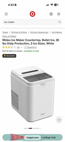 Midea Ice Maker