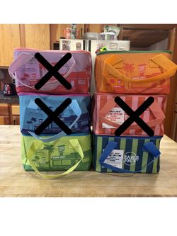 Trader Joe’s Mini Insulated Cooler Bags – New with Tags – Multiple Colors
