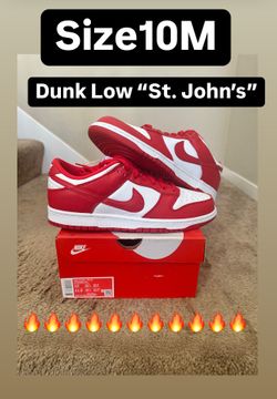 Nike Air Dunk Low “St. John’s” Size 10M