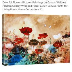 Floral Painting To Spruce Up Your Living Space