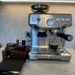 Breville Barista Espresso Machine + Accessories