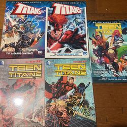 Teen Titans And Titans Lot Dc Comics