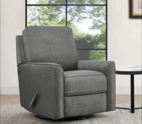 True Innovations – Paxley Fabric Swivel Glider Recliner