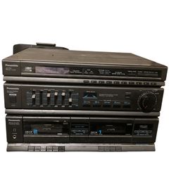 Panasonic SA-H50 Stereo Cassette Receiver Quartz Digital AM/FM Synthesizer