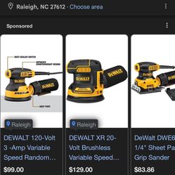 Dewalt Sander