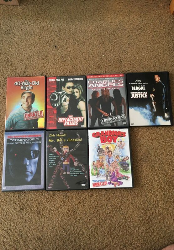 DVDS for cheap $5