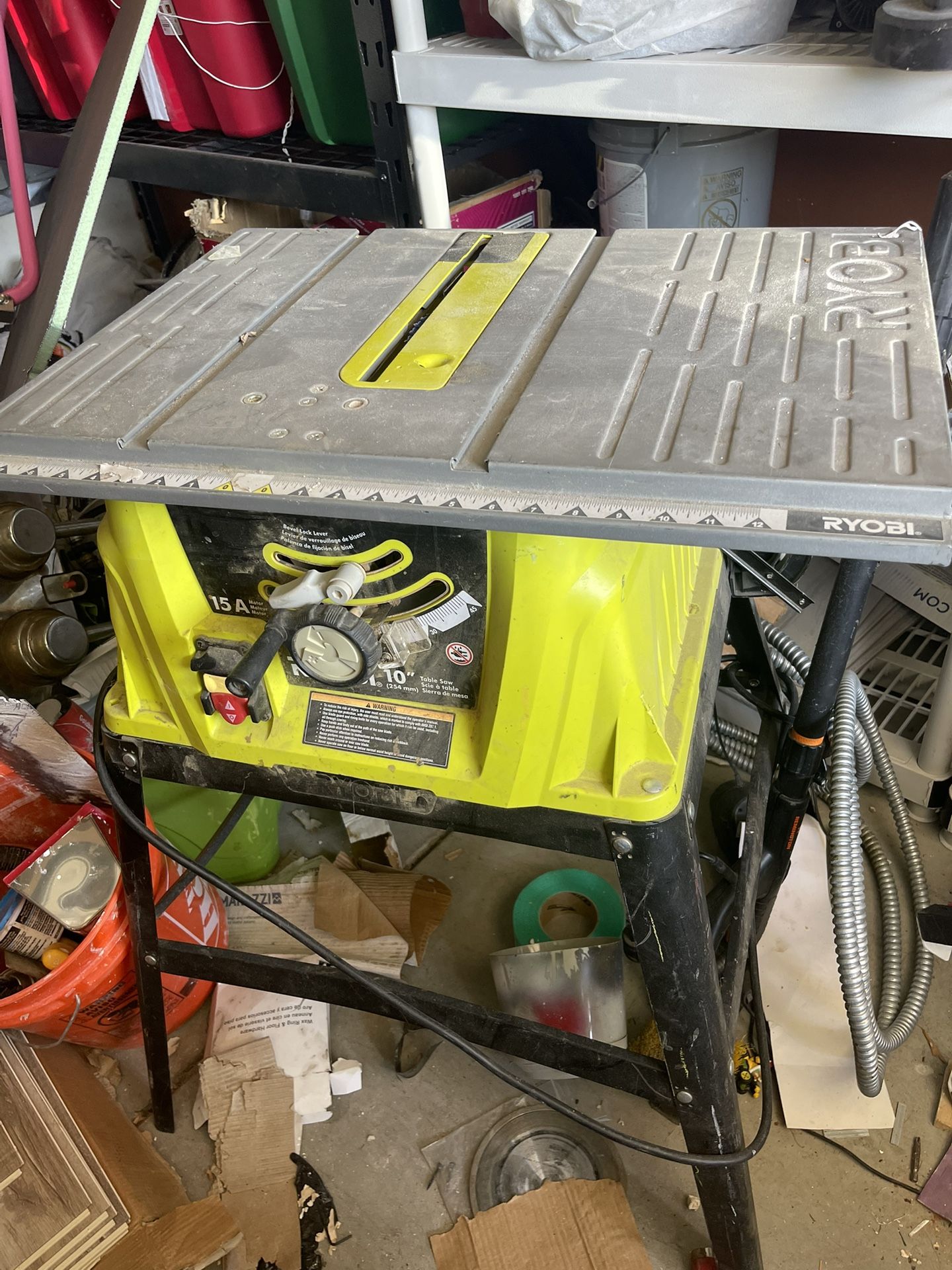 10” Table saw With Stand