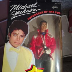 Michael Jackson Collectible Doll New In Box 